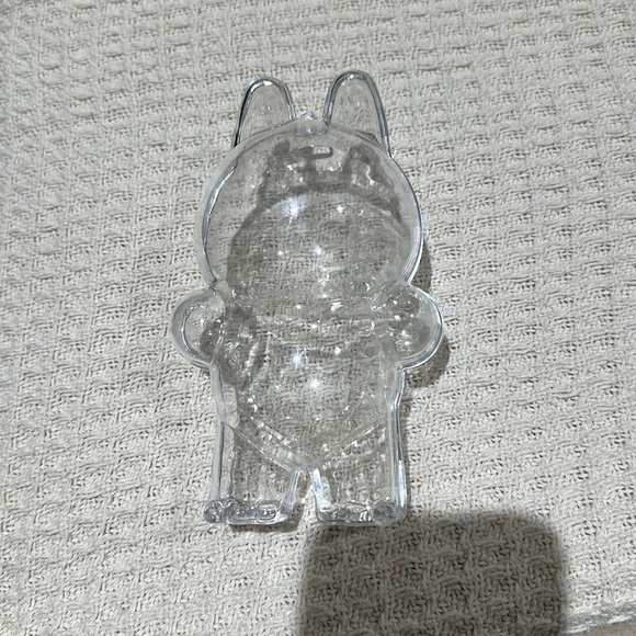 New Single Pack Acrylic Vintage Style Standing Display Case for Labubu macaroon - Picture 4 of 4